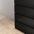 thumbnail image 6 of 4 Drawer Dresser for Bedroom,31.5"W Modern Chest of Drawers with Hidden Handle,Wooden Closet Chests Organizer for Bedroom, Living Room,Black, 6 of 8