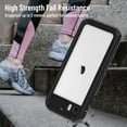 thumbnail image 6 of Compatible with iPhone SE 2022 Waterproof Case/iPhone SE 2020 Heavy Duty Case/iPhone 7 Clear Case with Strap/iPhone 8 Case with Screen Protector Swiming Skiing Gifts, 6 of 14