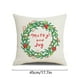 thumbnail image 5 of Inteprter Funda de almohada navideña con estampado de Navidad, funda de cojín para sofá, funda de almohada decorativa para el hogar, sofá, Navidad, Kits de decoración para fiestas No.04 Inteprter HA007803-04, 5 of 6