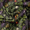thumbnail image 5 of Ambesonne Vegetables Valance & Curtain 3 Pcs Set, Eat Your Veggies Theme, 55"x36", Orange Fern Green Black, 5 of 7