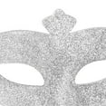 thumbnail image 4 of Xfvqtps Masquerade Mask for Men Half Face Holiday Parties and Carnival Mask for Masquerade Balls and Themed Party Silver, 4 of 6