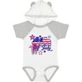 thumbnail image 3 of Inktastic 4th of July Fireworks Stars and American Flag Boys or Girls Baby Bodysuit, 3 of 5