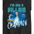 thumbnail image 3 of Disney - Descendants 4 - Not A Villain Champion - Youth Girls Fitted Short Sleeve Graphic T-Shirt, 3 of 5