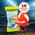 thumbnail image 6 of Volleyball Lollipop Rings, Birthday Party Favors, 18 Count, 7.61 Ounce Box, 6 of 7