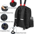 thumbnail image 4 of Bolsa de tenis Ytonet, mochila de tenis para mujer y hombre, 2 raquetas, 4 of 7