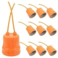 thumbnail image 3 of Light Socket Replacement E27 Lamp Holder Ideal For Ceiling Light And Pendant Lamp With Simple Stylish Appearance And Leakproof Protection 10Pcs, 3 of 5