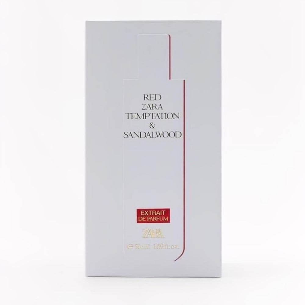 ZARA FANTASTA 香水 40ml Zara Red Temptation & Sandalwood Perfume for Women Extrait de