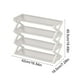 thumbnail image 3 of Organizador de Estantes para Armario, Zapatero de Acero, Diseño Moderno, Estante de Almacenamiento con Capacidad para Hasta 8 Pares de Zapatos., 3 of 6
