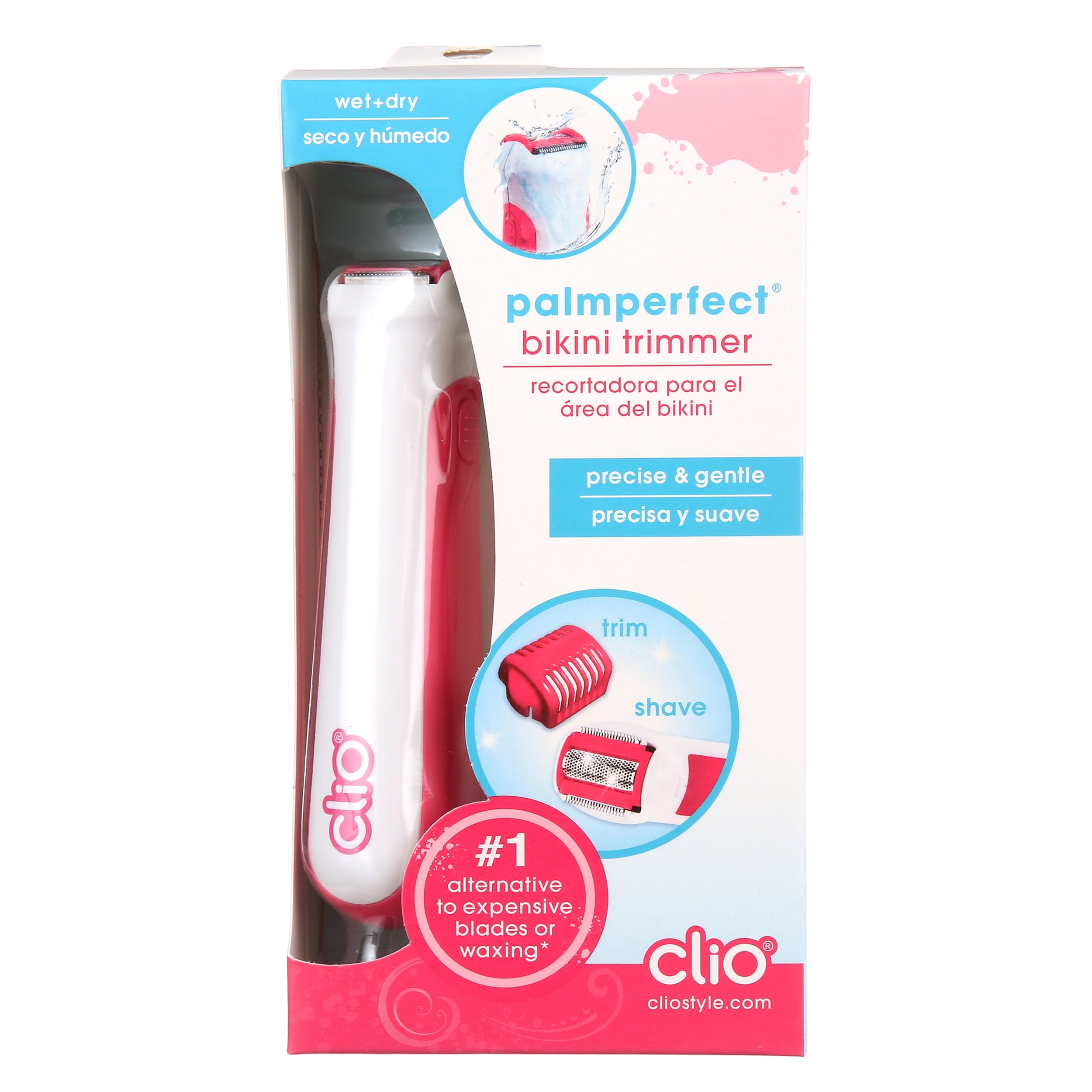 Clio Designs Palm perfect Pixie Bikini Shaver + Trimmer is a convenient and...
