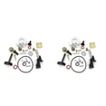 thumbnail image 1 of 2X pour GX390 13HP Kit de Réparation de Carburateur de Moto, 1 of 6