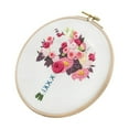 thumbnail image 2 of Complete Embroidery Kit with Floral Design for DIY Home Decor and Handmade Gifts, 2 of 2