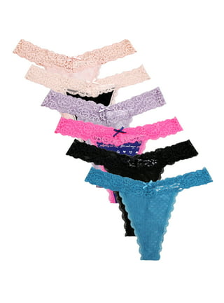 No Boundaries Women's Lace G String, 5-Pack 