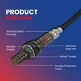 thumbnail image 4 of MOCA AUTOPARTS 234-4233 Downstream O2 Sensor Oxygen Sensor Fit for 2003-2008 Pontiac Vibe & Toyota Corolla Matrix 1.8L, 4 of 9