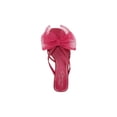thumbnail image 4 of Circus NY by Sam Edelman Women's Natalina Heeled Sandal Magenta Rose Polka Dot Mesh 12M, 4 of 5