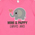 thumbnail image 4 of Inktastic Mimi and Pappy Love Me Elephant Boys or Girls Baby T-Shirt, 4 of 5