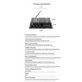thumbnail image 5 of AK380 Bluetooth Amplifier HiFi Audio Karaoke 2 Channel Home Theater Amplifier Power Class D Amplifier USB SD AUX Input, 5 of 5
