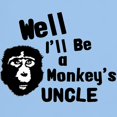 thumbnail image 3 of CafePress - Monkey's Uncle Light T Shirt - Men's Classic Graphic T-Shirt, 3 of 4