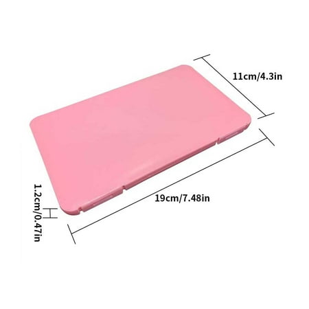 

Kitchenware Disposable Face Mask Holder Organizer Case Mask Face Cover Storage Portable PP Case Type 10 19x11x1.2cm