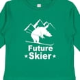 thumbnail image 4 of Inktastic Future Skier Funny Skiing Bear Boys or Girls Long Sleeve Toddler T-Shirt, 4 of 5