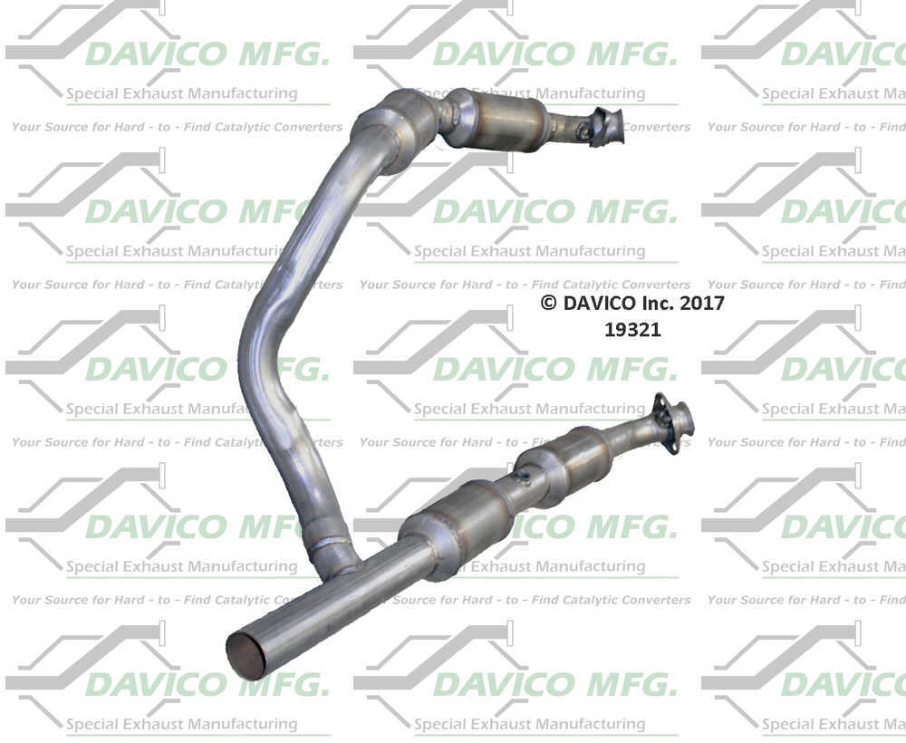 Davico Mfg 19321 Direct-Fit Catalytic Converter