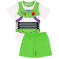 thumbnail image 1 of Toy Story - Juego de Pijama Corto de Buzz Lightyear para Niños (Verde), 1 of 5