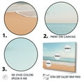 thumbnail image 3 of Designart "Quiet Coastal Sand Reverie III" Coastal Floater Framed Wall Decor, 3 of 5