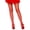Red, variant on Fishnet Tights Costume Accessory for Adults, Black, S-XL, Halloween by Way To Celebrate