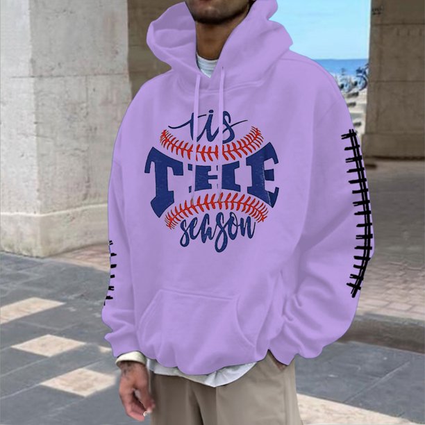 WILLBEST Sudadera con Capucha para Hombre con Estampado De Fútbol, Informal, Holgada, para Uso Diario, Cómoda y Cálida XXGrande