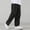 Black, variant on Girls Elastic Waist Pull On Pants, Soft Breathable Loose Fit Straight Leg Casual Pants for 5 Year Old Kids, Pink 5T,Size 5 T