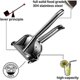 thumbnail image 3 of Real Stainless Steel Lemon Juicer Citrus Juicer Manual Press Heavy Duty Manual Squeezing, 3 of 5