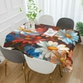 thumbnail image 2 of Yayeee Tablecloths 60" x 108" Rectangle Wrinkle Resistant Party Table Cover, Vibrant Floral, 2 of 8