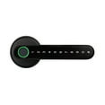 thumbnail image 4 of Serrure de Porte, Serrure Biométrique Intelligente à Empreinte Digitale avec Télécommande Compatible Bluetooth et Application Tuya pour Porte Intérieure en Bois et Métal, Facile à Installer, 4 of 7