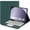 Darkgreen, variant on Touch Keyboard Case for Samsung Galaxy Tab A9 8.7'' 2023 (SM-X110/X115/X117), with Pencil Holder - Magnetically Detachable Touch Bluetooth Keyboard