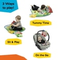 thumbnail image 2 of Baby Einstein Discovery Garden Tapete y espejo para pasar boca abajo, edades de 0 a 6 meses, multisensorial, 2 of 5