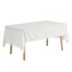thumbnail image 1 of Mantel rectangular REGALWOVEN, mantel con flecos, cubre mesa sin arrugas, para cocina, cena, fiesta rombo 53x79 pulgadas, 1 of 6