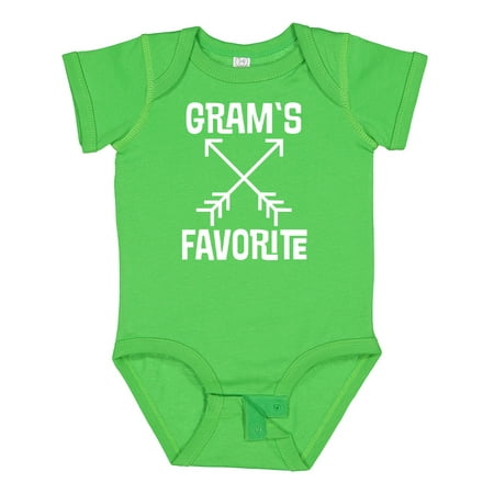 

Inktastic Gram Favorite Grandchild Gift Baby Boy or Baby Girl Bodysuit
