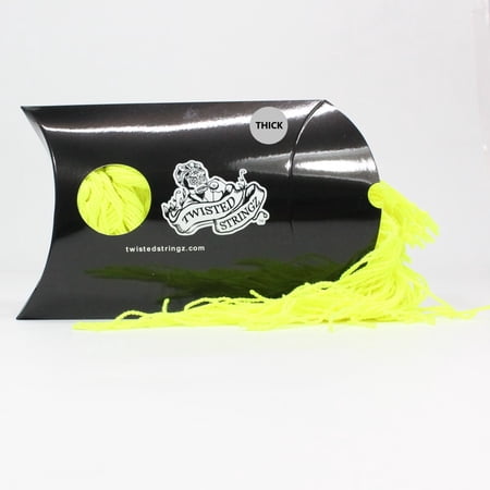 Twisted Stringz Yo-Yo Strings - Polyester - Solid Thick YoYo String - 100 Pack (Yellow) price history on PriceWatchPro