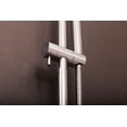 thumbnail image 3 of DAX Stainless Steel Hand Shower with Round Adjustable Slide Bar, Chrome, 3 of 5