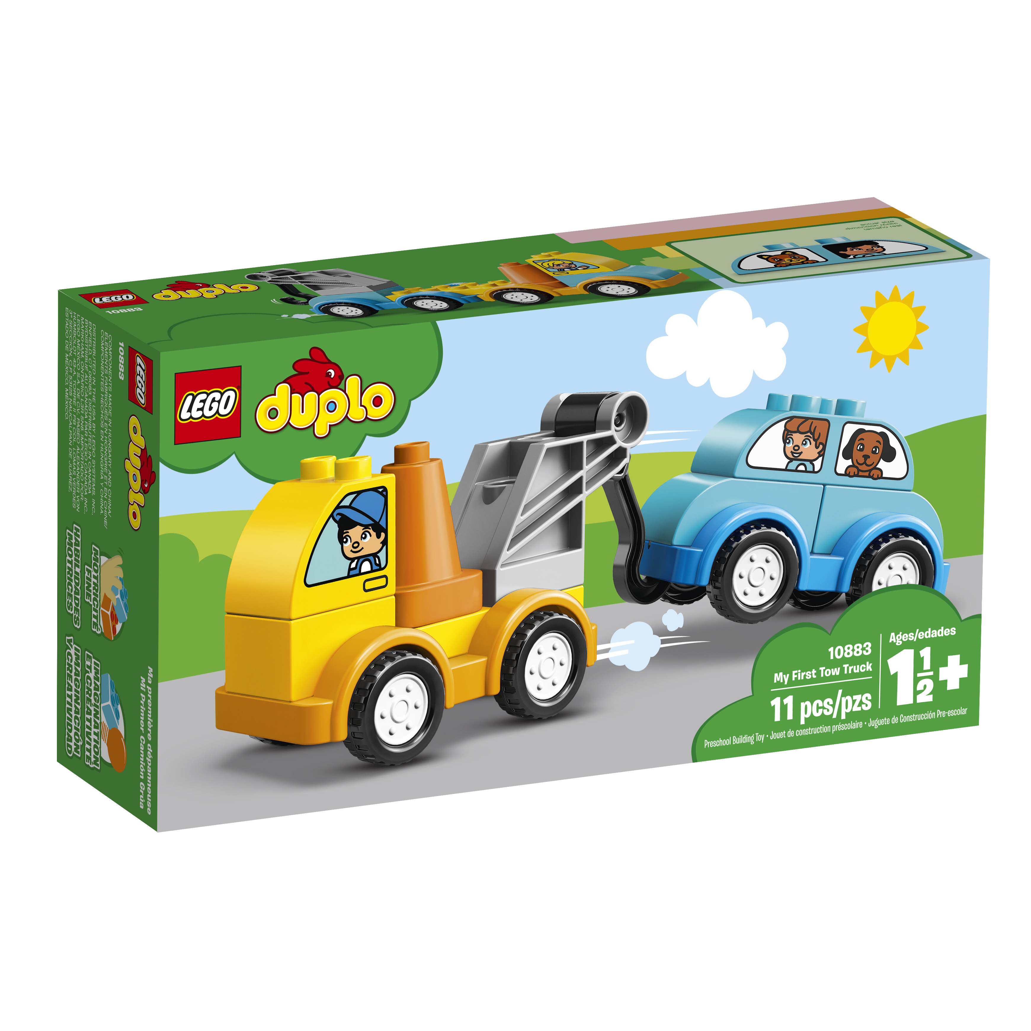 lego duplo truck system