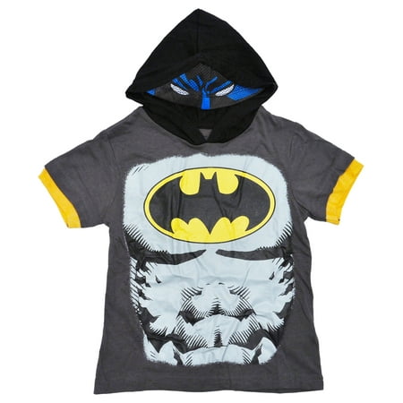 DC Batman Toddler Boys Costume Hoodie T-Shirt with Mask