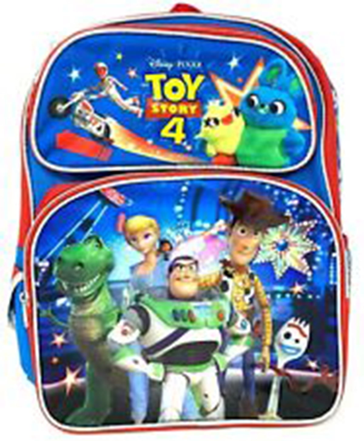 New Disney Toy Story 4 Kids Toys At Play Backpack Blue Youth School Bag 16" 
