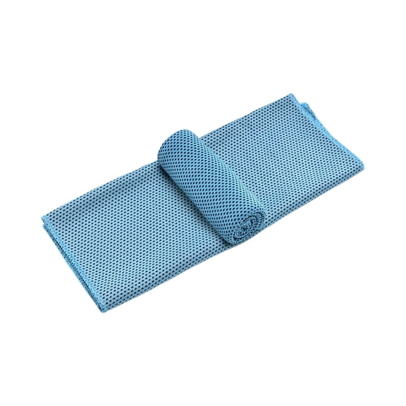 Athletic Cooling Fabric Towel 30x80cm Large Size Neck Wrap Sweat Absorption High Performances Sports Essential