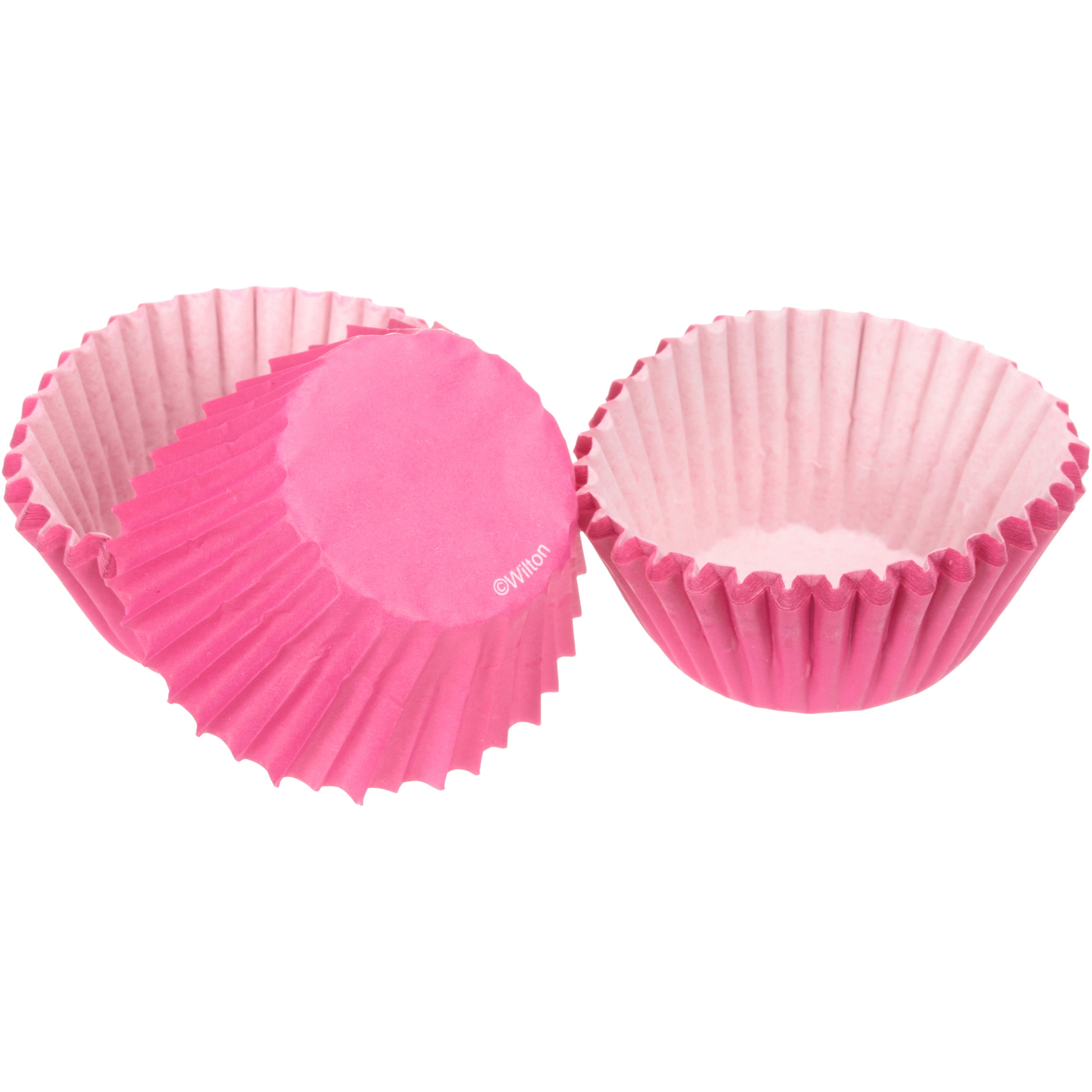 Pink Jumbo Baking Cups (40-50ct) - Sweet Baking Supply