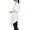 White, variant on sunsanly Women Shirt Long Sleeve All Match Loose Commute Mild-length Dressing Up Polyester Irregular Tied Belts Lady Shirt Female Clothing