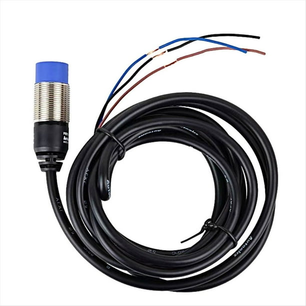 Interruptor de Proximidad de Larga Distancia de 12 mm de Diámetro, 12-24 V CC, Sensor de Interruptor IP20 de 12 mm de Diámetro, PRD18 14DN2