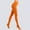 Orange, variant on Sakmal 80D Dance Tights Women Skin Colored Plus Size Pantyhose High Waisted Womens Tight