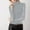 Grey, variant on SNKSDGM Casual Easter Shirts for Women Going Out Tops for Women Plus Size Lace Women's Turtleneck Sheer Mesh Top Stretch Layering Blouse Long Sleeve Bodycon Shirt Cute Tops for Women Summer