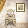 thumbnail image 3 of Sasha 12x12 Gold Ornate Wood Framed with Double Matting Museum Art Print Titled - Moroccan Gold I, 3 of 4