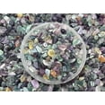 thumbnail image 4 of WHOLESALE Natural Semi Tumbled Rainbow Fluorite Gemstone Chips, Crushed Mini Crystals, Undrilled (Rainbow Fluorite, 10 Pounds), 4 of 4