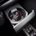 thumbnail image 3 of RYLABLUE Skull and Roses Black Set of 4 Car Coaster for Drinks, Absorbent Ceramic Stone Coasters Cup Mat with Cork Base for Home Kitchen Room Coffee Table Bar Decor, 3 of 5